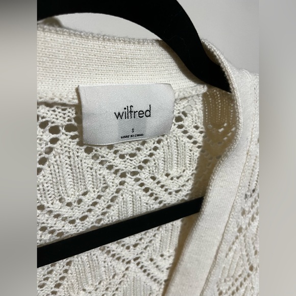 Wilfred Thais Plunge Cropped Cardigan - Picture 3 of 8